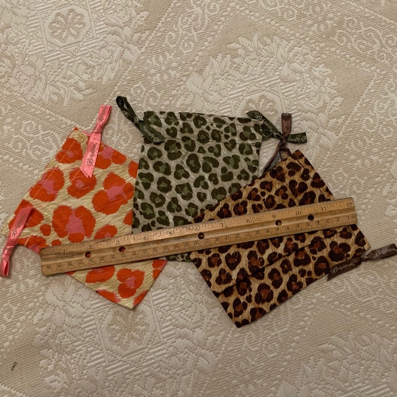 Brighton Jewelry Pouches 3 Animal Prints NOS - Picture 2 of 2